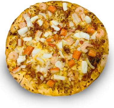 Paneer Tikka Naan Pizza